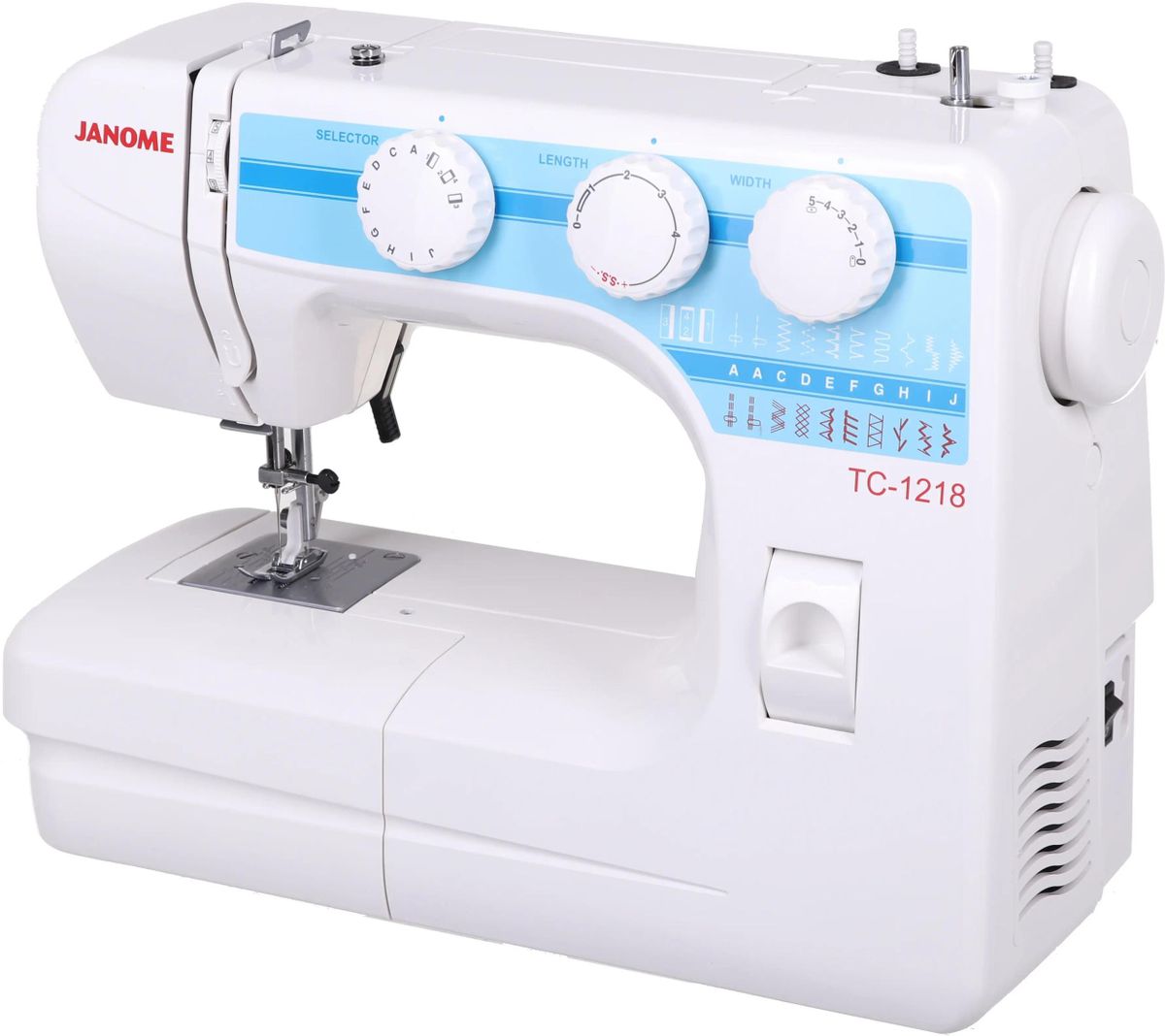 Швейная машина Janome TC-1218, белый [tc 1218]